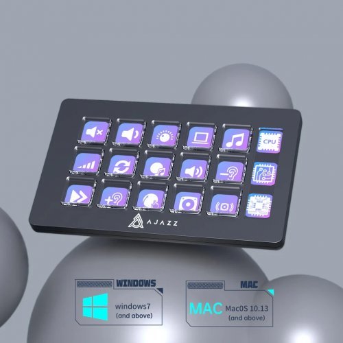 I/O модул Ajazz AJ-AKP153E-BK (снимка 7)