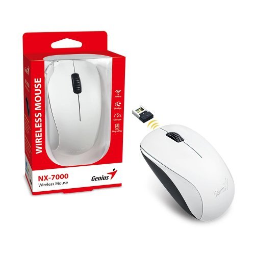 Мишка Genius GENIUS-NX-7000-WH (снимка 5)