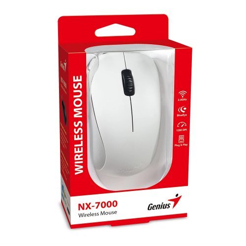 Мишка Genius GENIUS-NX-7000-WH (снимка 6)