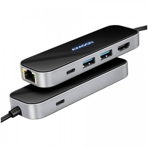 USB хъб AXAGON HMC-6GLN (снимка 2)