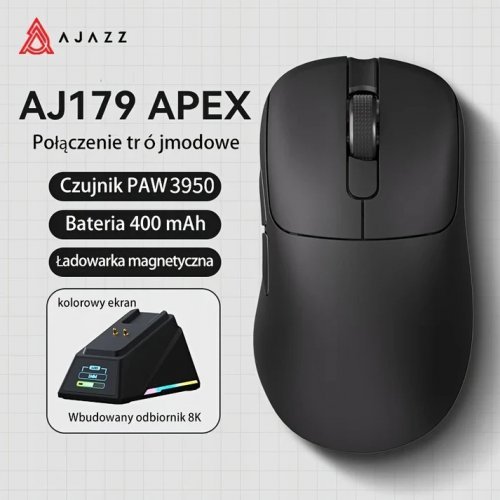 Мишка Ajazz AJ179-APEX-BK (снимка 2)