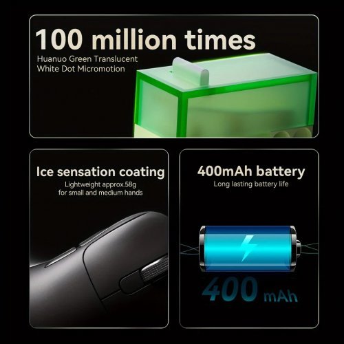 Мишка Ajazz AJ179-APEX-WH (снимка 7)