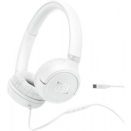 Слушалки JBL JBLT530CWHT (снимка 1)