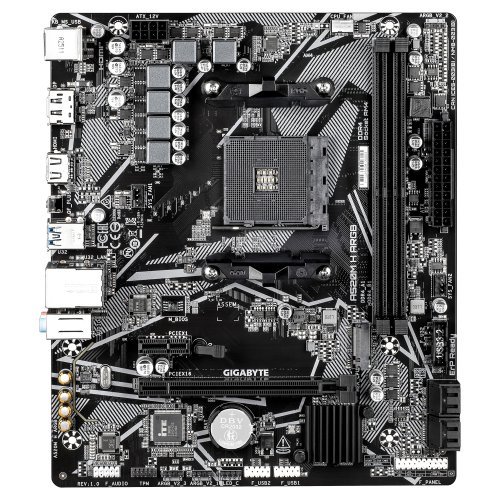 Дънна платка Gigabyte A520M H ARGB (снимка 1)