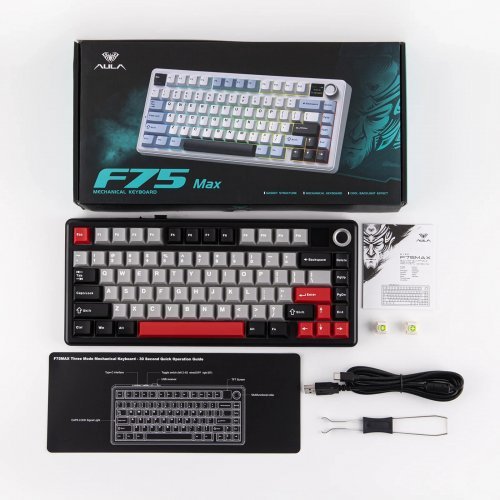 Клавиатура Aula F75MAX-RS-BR (снимка 16)