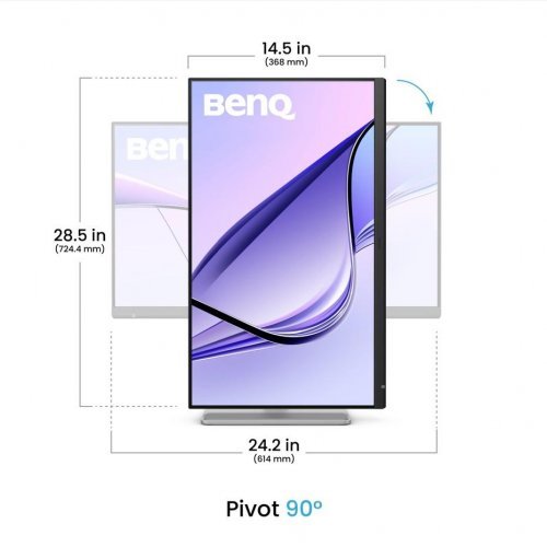 Монитор BenQ 9H.LNYLA.TBE (снимка 4)