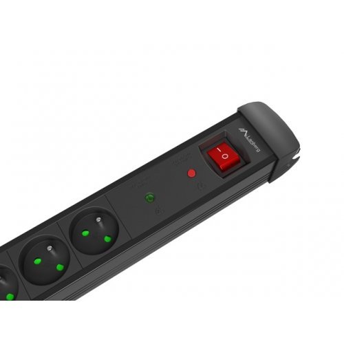 Разклонител Lanberg SP1-05E-0500-BK (снимка 3)
