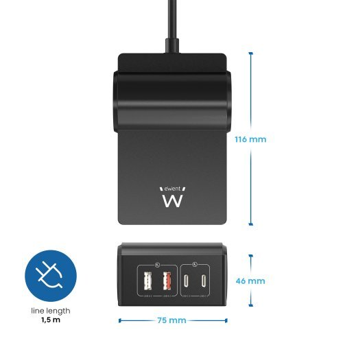 Зарядно устройство Ewent EW3992 (снимка 8)