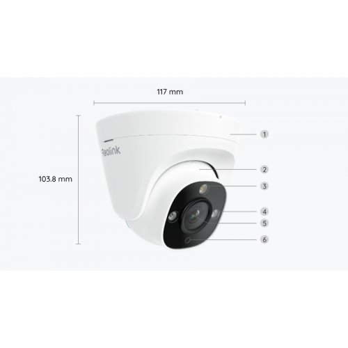 IP камера Reolink RP-PCT8M (снимка 2)