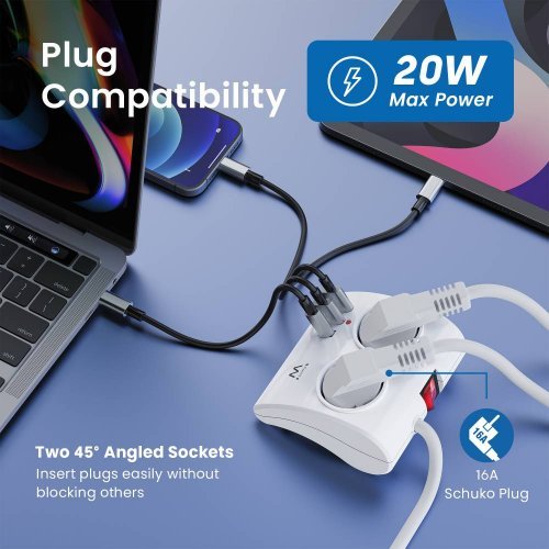 Разклонител Ewent EW3870 (снимка 3)