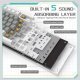 Клавиатура Ajazz AJ-AK820-MF-YS-WG
