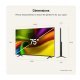 Телевизор LG 75NU850B3LA