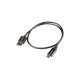 USB кабел Lanberg CA-USBO-15CU-0010-BK