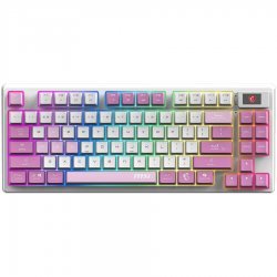Клавиатура MSI FORGE_GK600_TKL_W_VIOLET_US