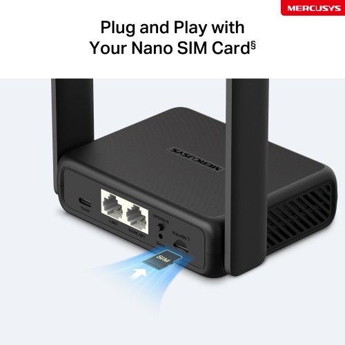 Безжичен рутер Mercusys MB113-4G (снимка 7)
