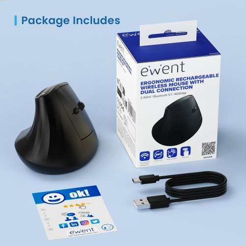 Мишка Ewent EW3208 (снимка 9)
