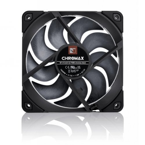 Охлаждане Noctua NF-A12x25-G2-PWM-CH.BK (снимка 4)