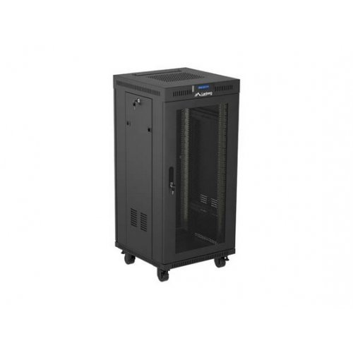 Комуникационен шкаф Lanberg FF01-6624-23BL (снимка 3)
