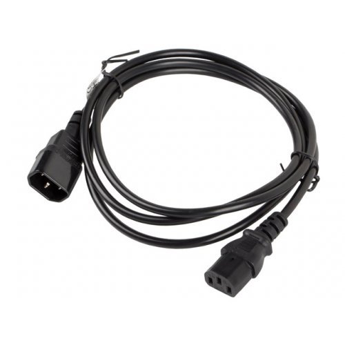 Захранващ кабел Lanberg CA-C13E-10CC-0018-BK (снимка 3)