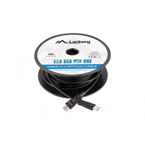 Мрежов кабел Lanberg CA-HDMI-30FB-0400-BK (снимка 3)
