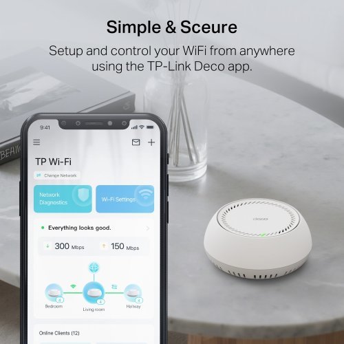 Безжичен рутер TP-Link Deco BE65-PoE(3-pack) (снимка 8)