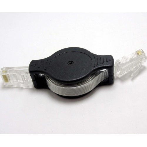 Patch cable, Пач кабел UTP 1.5m, Retractable