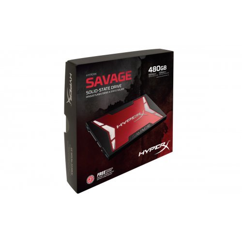 SSD (Solid State Drive) > Kingston Hyper X Savage SHSS37A/480G (снимка 1)