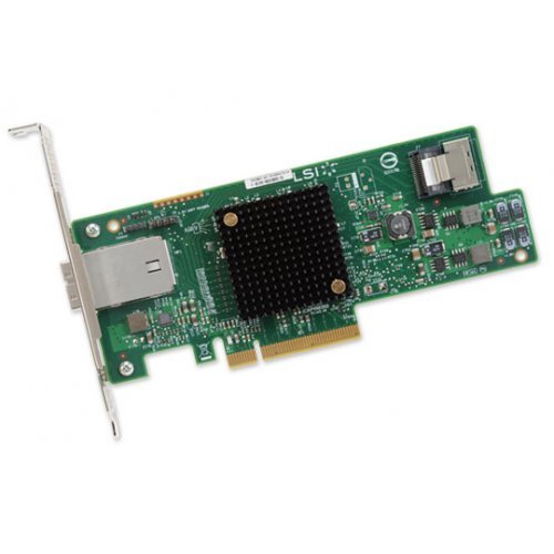 Твърд диск LSI Logic LSI SAS 9207-4I4E SGL (снимка 1)