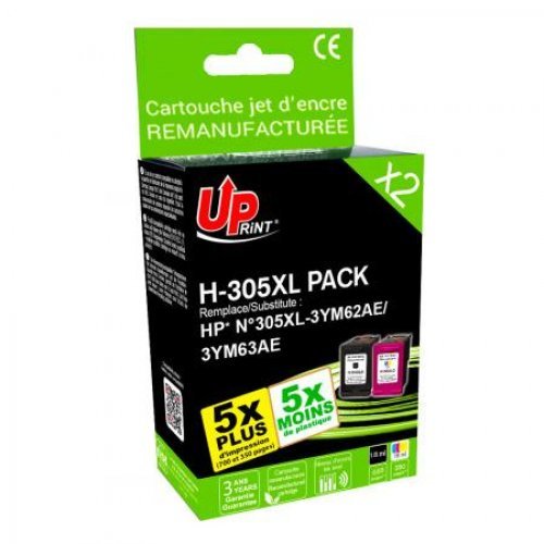 Консумативи за мастиленоструен печат > UPRINT LF-INK-HP-3YM63-3YM62 (снимка 1)