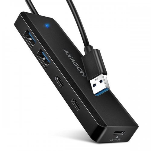USB хъб AXAGON HUE-C2A TRAVEL (снимка 1)