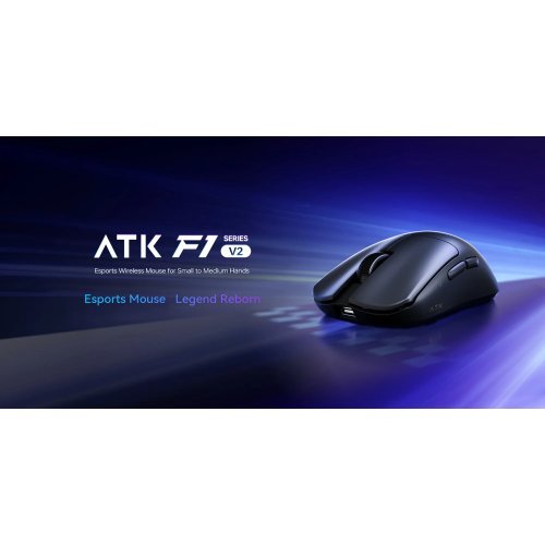 Мишка ATK ATK-F1-ULTIMATE-2.0-BK (снимка 7)