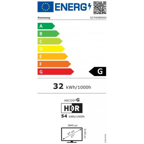 Монитор Samsung LS27HG800SUXEN (снимка 12)