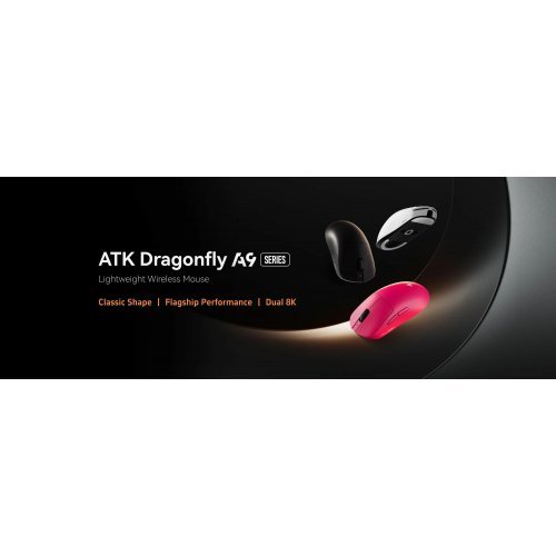 Мишка ATK ATK-A9-2.0-WH (снимка 4)