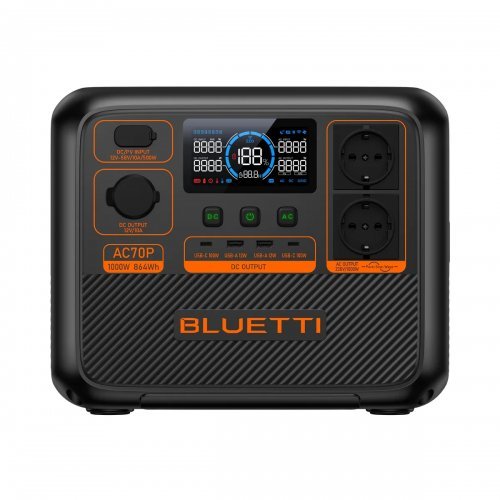 Зарядни станции за електромобили > Bluetti P-AC70P-EU-GY-BL-010 (снимка 1)