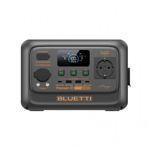 Зарядни станции за електромобили > Bluetti P-PR30V2-EU-GY-BL-010 (снимка 1)