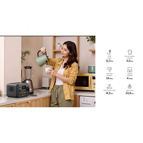 Зарядни станции за електромобили > Bluetti P-PR30V2-EU-GY-BL-010 (снимка 8)