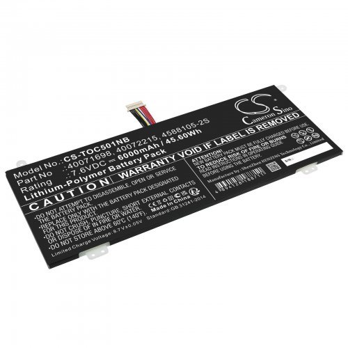 Батерия за лаптоп Cameron Sino CS-TOC501NB (снимка 2)
