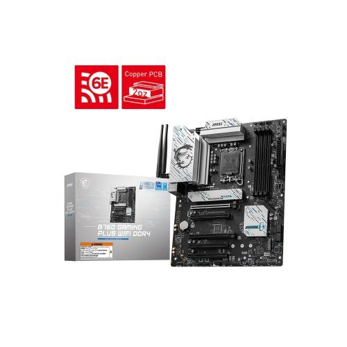 Дънна платка MSI B760_GAMING_PLUS_WIFI_DDR4 (снимка 1)