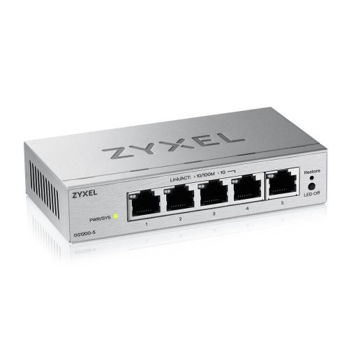 Суич Zyxel GS1200-5V3-EU0101F (снимка 2)