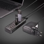 USB хъб Lindy LNY-43371