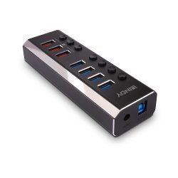 USB хъб Lindy LNY-43371