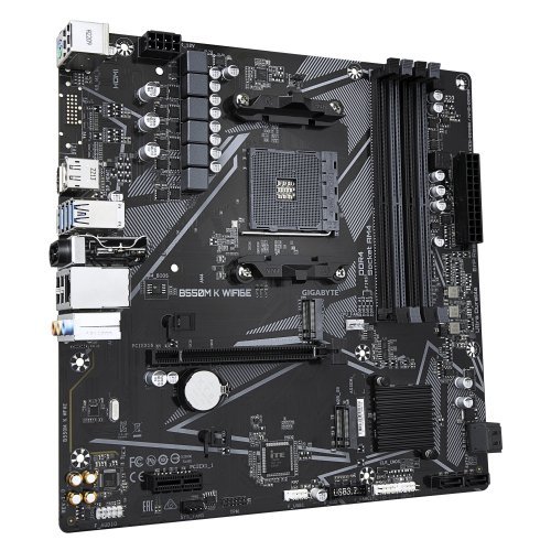 Дънна платка Gigabyte B550M K WF6E (снимка 2)
