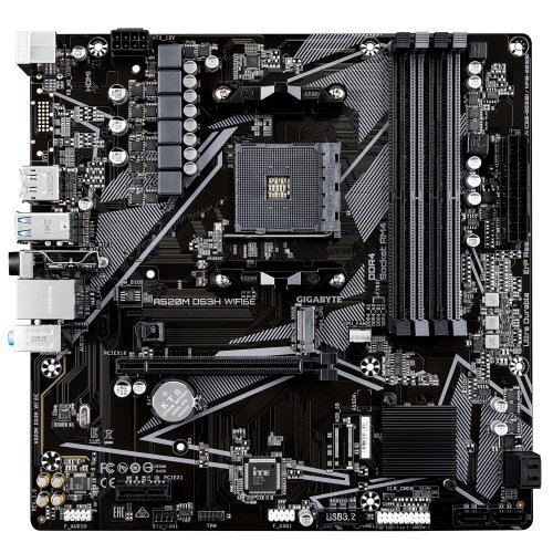 Дънна платка Gigabyte A520M DS3H WF6E (снимка 1)