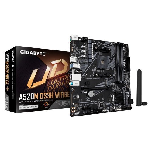 Дънна платка Gigabyte A520M DS3H WF6E (снимка 4)