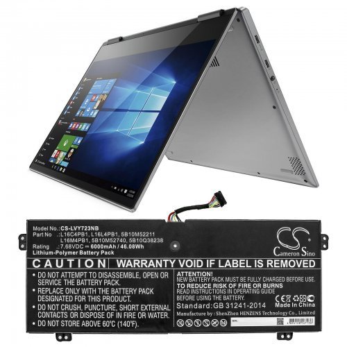 Батерия за лаптоп Cameron Sino CS-LVY723NB (снимка 4)