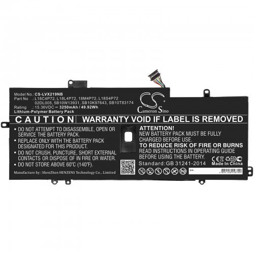 Батерия за лаптоп Cameron Sino CS-LVX219NB (снимка 1)