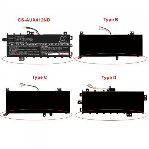 Батерия за лаптоп Cameron Sino CS-AUX412NB (снимка 4)