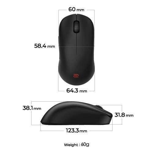 Мишка Zowie 9H.N4PBE.A2E (снимка 2)