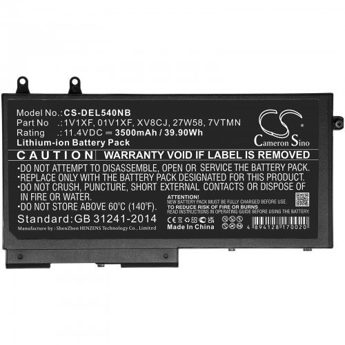 Батерия за лаптоп Cameron Sino CS-DEL540NB (снимка 3)