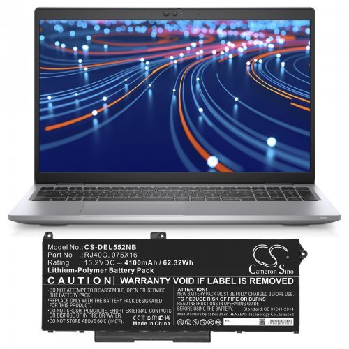 Батерия за лаптоп Cameron Sino CS-DEL552NB (снимка 2)